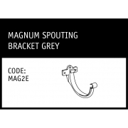 Marley Magnum Spouting Bracket Grey - MAG2E